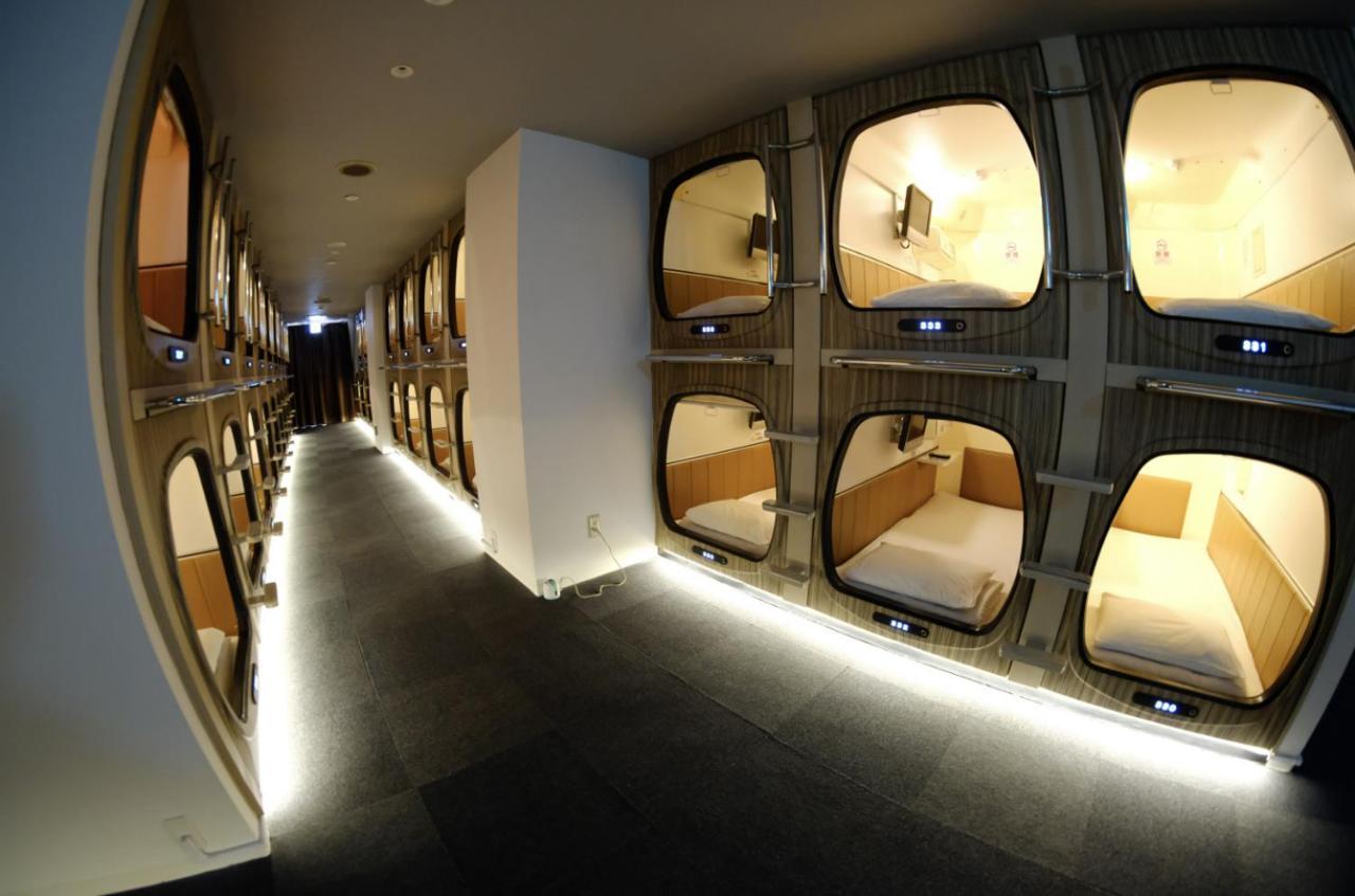 Capsule And Sauna New Japan Ex Hiroshima Eksteriør billede